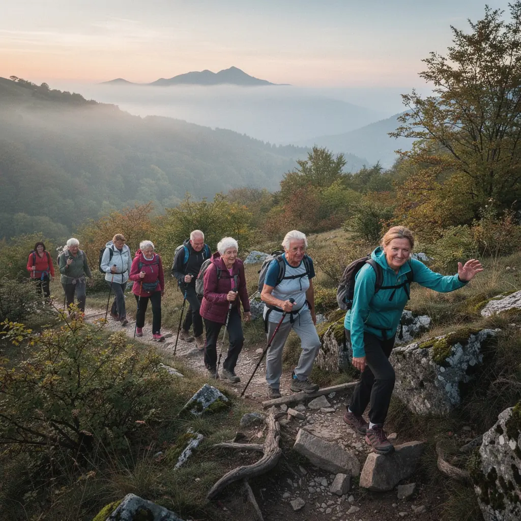 Тренировка на открито с инструктор, насочена към подобряване на гъвкавостта и сила.