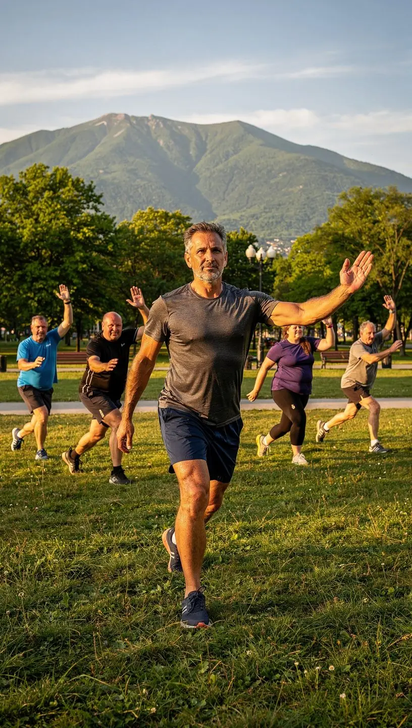 Онлайн обучение за функционално движение и превенция на наранявания при активни хора над 40 години.